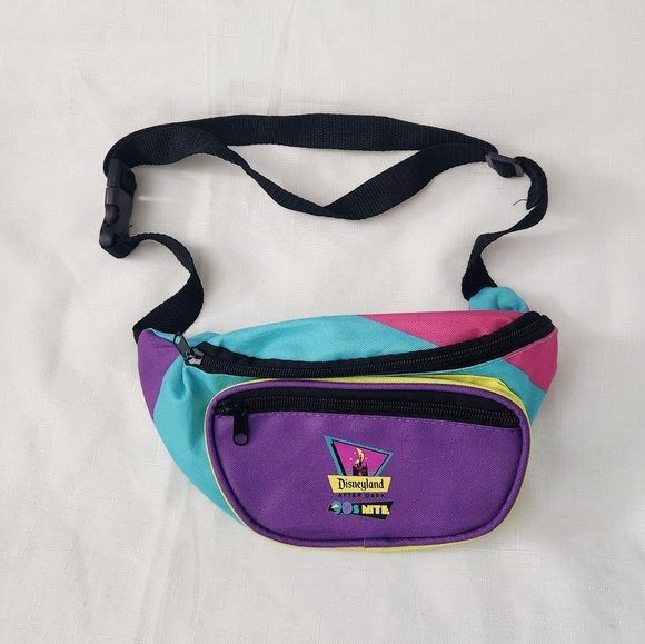 Disneyland After Dark 90's Nite Retro Rare Limited Edition Exclusive Fanny Pack - Picture 6 of 6